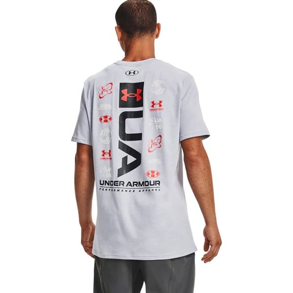 Áo Thun Tập luyện Nam Under Armour UA APP 1361677 MULTI LOGO SS 1361677-011