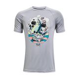 Áo Thun Thời Trang Trẻ Em Under Armour UA APP 1361833 TECH SHARK LIFT SS 1361833-011