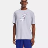 f1689 Bóng Rổ Nam Under Armour APP 1361971 Graphic Tees Embiid Logo Tee 1361971-011
