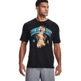 Áo Thun Bóng Rổ Nam Under Armour UA APP 1362006 Graphic Tees Curry Coming In Hot Tee 1362006-001