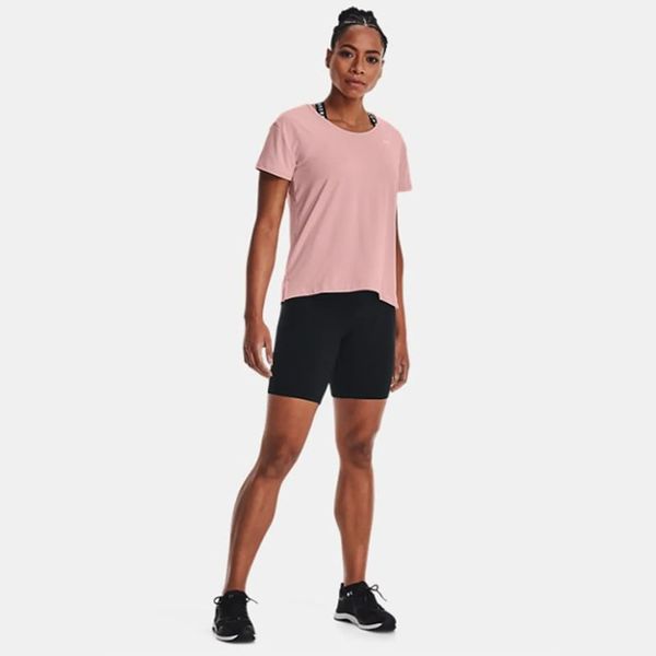 Áo Thun Tập luyện Nữ Under Armour UA APP Rush Energy Core SS 1365683-676