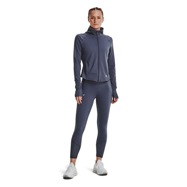 Quần Dài Legging Tập Luyện Nữ Under Armour APP Meridian Rib WB Ankle Leg 1365801-496