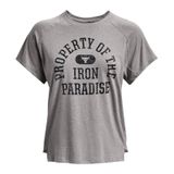 Áo Thun Tập Luyện Nữ Under Armour Project  Rock  PROPERTY OF SS 1365995-031