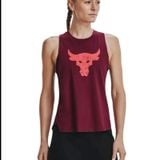 Áo Ba Lỗ Tập luyện Nữ Under Armour UA Project Rock Bull Tank 1366000-626