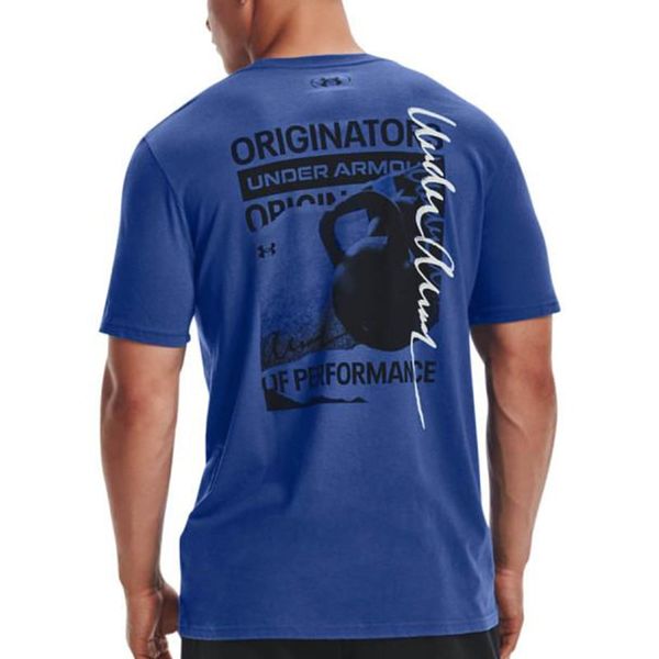 Áo Thun Tập luyện Nam Under Armour UA Signature Kettlebell SS 1366450-432