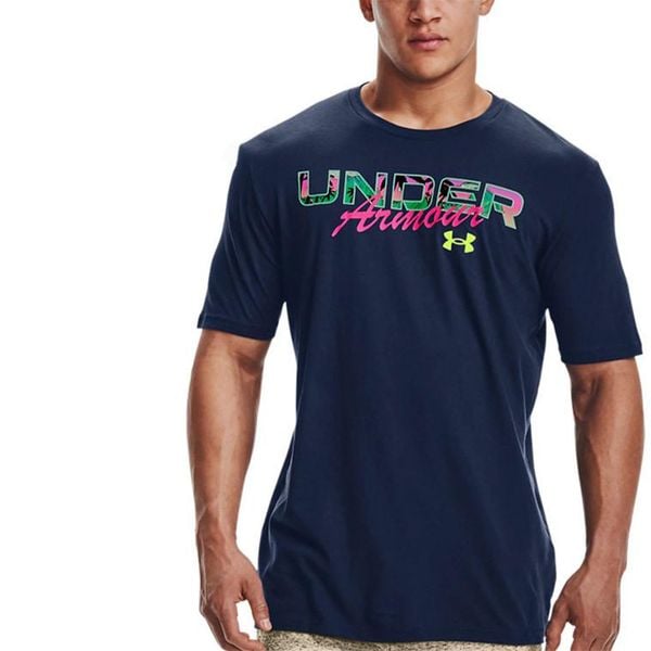 Áo Thun Tập luyện Nam Under Armour UA ISLAND WAVES SS 1366452-408