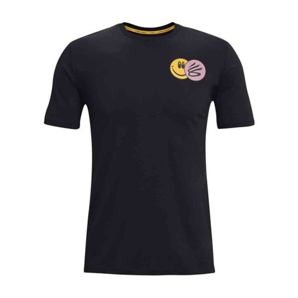 Áo Thun Bóng Rổ Nam Under Armour Curry Hoop Vibes Tee 1366617-001