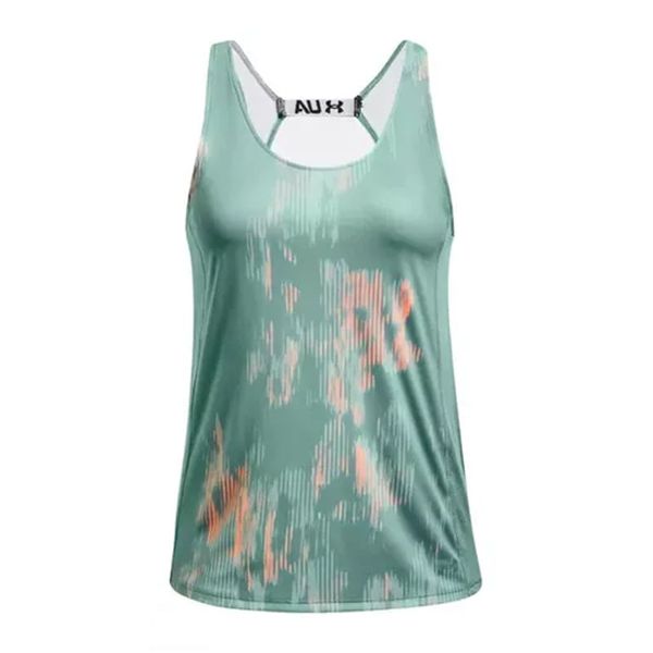 Áo Ba Lỗ Chạy Bộ Nữ Under Armour UA APP Fly By Printed Tank 1367605-177