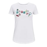 Áo Thun Tập luyện Bé Gái Under Armour UA SPORTY SS 1369912-100