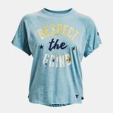 Áo Thun Tập luyện Nữ Under Armour UA Project Rock Respect SS 1369961-416