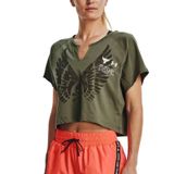 Áo Thun Tập luyện Nữ Under Armour UA APP Projct Rock Wings SSV 1369963-361
