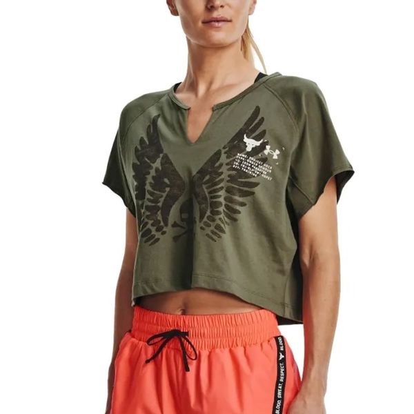 Áo Thun Tập luyện Nữ Under Armour UA APP Projct Rock Wings SSV 1369963-361
