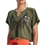 Áo Thun Tập luyện Nữ Under Armour UA APP Projct Rock Wings SSV 1369963-361
