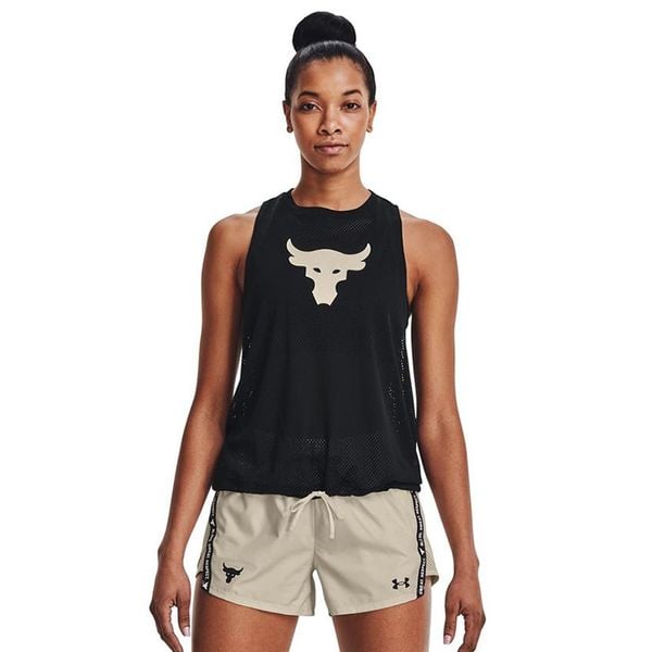 Áo Tanktop Tập Luyện Nữ Under Armour APP Project Rock Mesh Tank 1369968-001