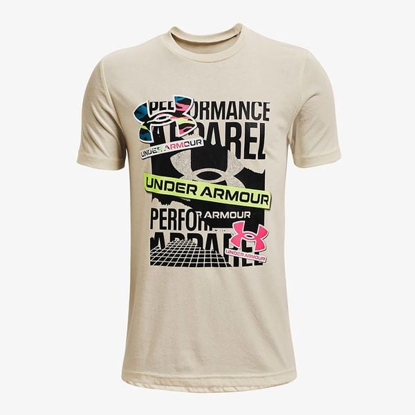f1689 Tập luyện Trẻ Em Under Armour UA APP MULTI LOGO SS 1370219-279