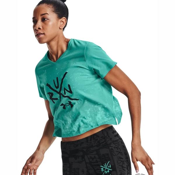 Áo Thun Chạy Bộ Nữ Under Armour UA DESTROY ALL MILES SS 1370368-369