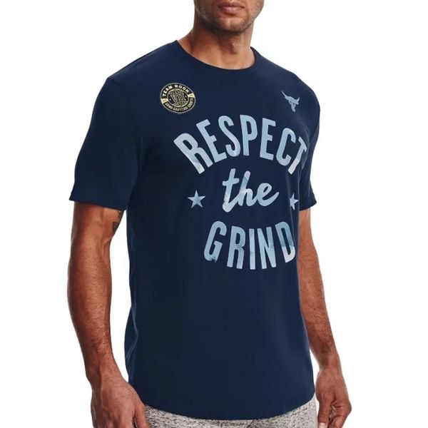 Áo Thun Tập luyện Nam Under Armour UA APP Pjt Rock The Grind SS 1370479-408