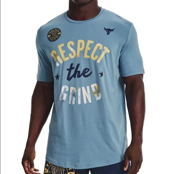 Áo Thun Tập luyện Nam Under Armour UA APP Pjt Rock The Grind SS 1370479-416