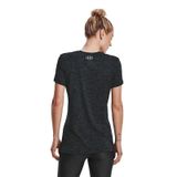 Áo Thun Tập luyện Nữ Under Armour UA APP Tech Twist Box LU SSC 1373046-001