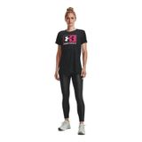 Áo Thun Tập luyện Nữ Under Armour UA APP Tech Twist Box LU SSC 1373046-001