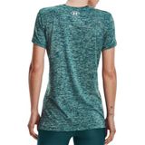 Áo Thun Tập luyện Nữ Under Armour UA APP Tech Twist Box LU SSC 1373046-716