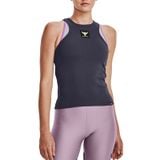 Áo Ba Lỗ Tập luyện Nữ Under Armour UA App Project Rock Training Tank W Tempered Steel/Summit Wh 1373587-558
