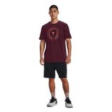 Áo Thun Tập luyện Nam Under Armour UA PJT Rock Globe SS 1373746-600