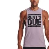 Áo Ba Lỗ Tập luyện Nam Under Armour UA App Project Rock Training Tank M Purple Haze/Black 1373756-554