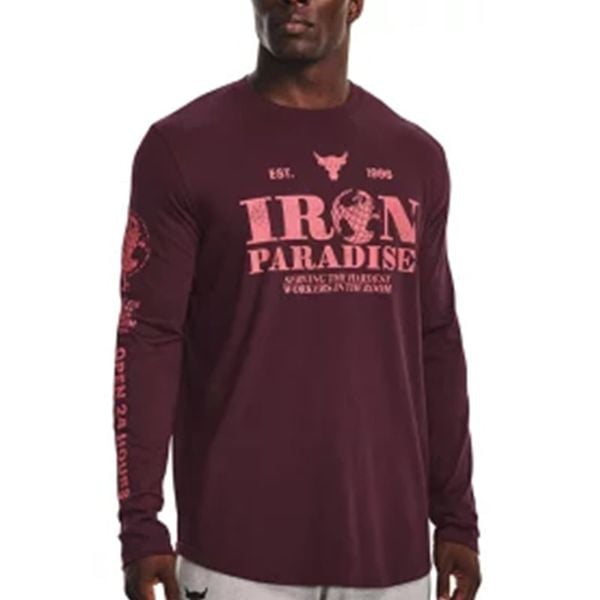 Áo Thun Tay Dài Tập luyện Nam Under Armour UA PJT ROCK IP 24 HOURS LS 1373762-600
