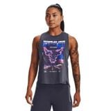 Áo Ba Lỗ Tập luyện Nữ Under Armour UA App Pjt Rock Worldwide Tank 1373775-558