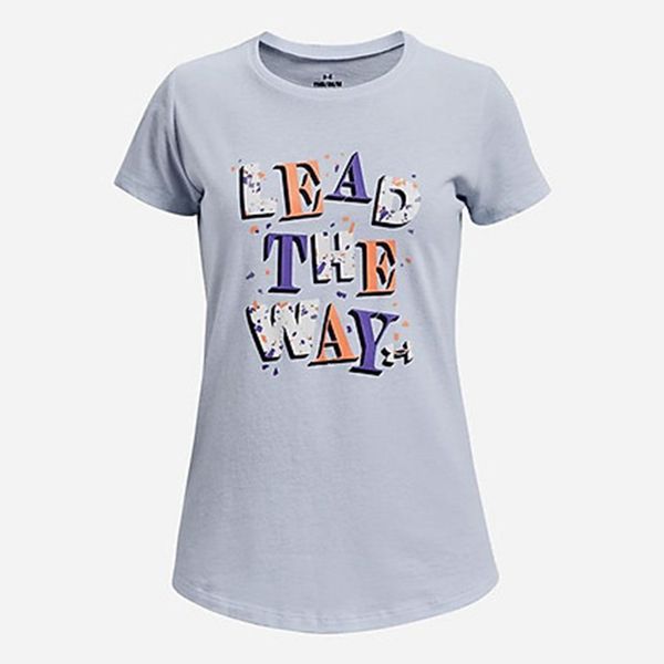 Áo Thun Tập luyện Bé Gái Under Armour UA Lead The Way Confetti SS 1374179-706
