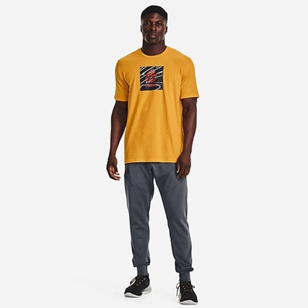 Áo Thun Bóng Rổ Nam Under Armour UA Curry Iron Box Logo SS 1374211-782