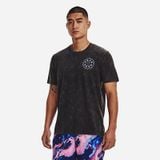 Áo Thun Chạy Bộ Nam Under Armour UA App Run Anywhere Running T-Shirt M Black/Reflective 1374228-001