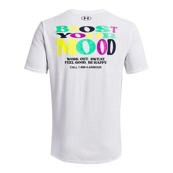 Áo Thun Tập luyện Nam Under Armour UA BOOST YOUR MOOD SS 1375365-100