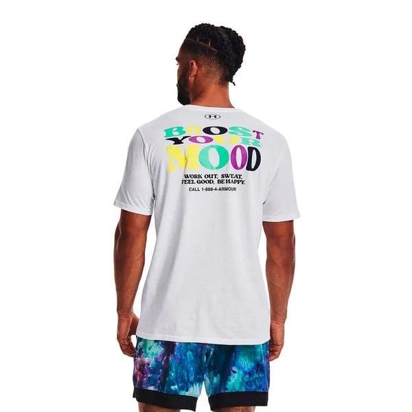 Áo Thun Tập luyện Nam Under Armour UA BOOST YOUR MOOD SS 1375365-100