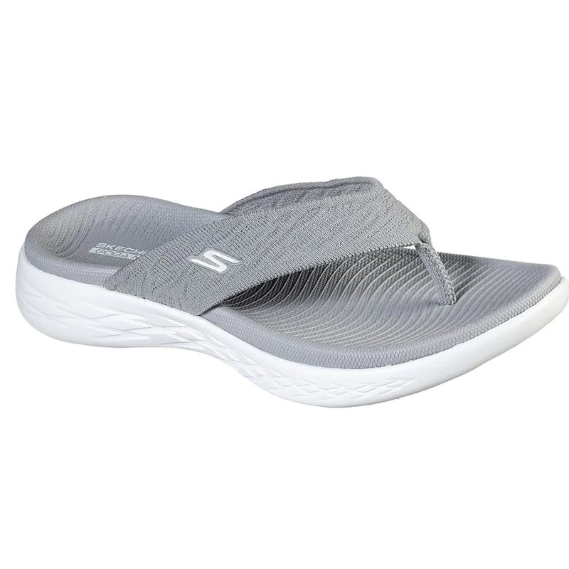 Dép Xỏ Ngón Thời Trang Nữ Skechers ON-THE-GO 600 140037-GRY