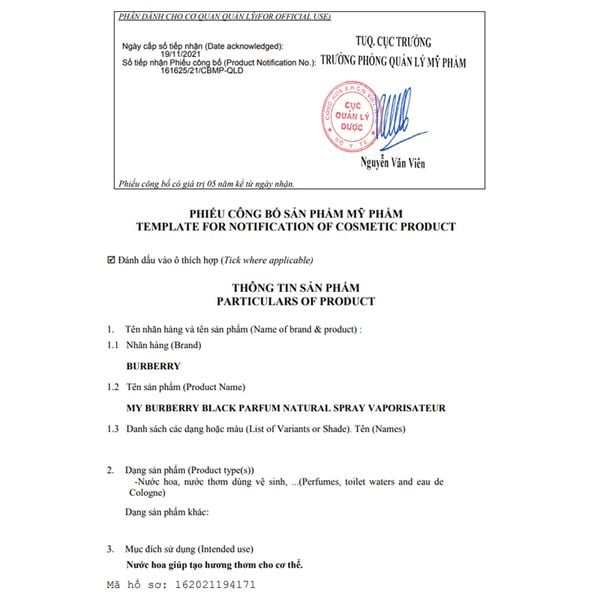 Nước Hoa Burberry My Burberry Black EDP 90ml