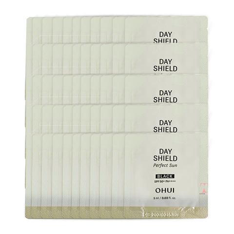 Combo 50 Kem Chống Nắng OHUI Day Shield Black Sunblock UV SPF50+/PA+++ 1mlx50