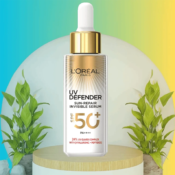 (HSD: 9/2026) Tinh Chất Chống Nắng L'Oréal Paris UV Defender Sun-Repair Invisible Serum SPF50+ 30ml