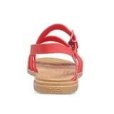 Sandal f1687 Nữ Crocs FW Tulum Sandal W Flame 206107-8C1