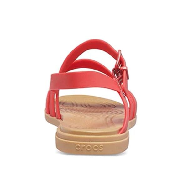 Sandal f1687 Nữ Crocs FW Tulum Sandal W Flame 206107-8C1