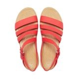 Sandal f1687 Nữ Crocs FW Tulum Sandal W Flame 206107-8C1