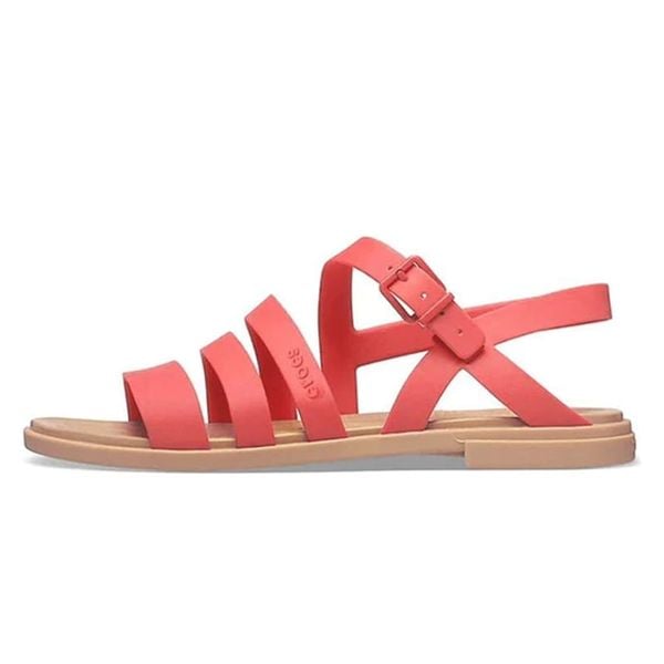 Sandal f1687 Nữ Crocs FW Tulum Sandal W Flame 206107-8C1