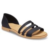 Sandal Thời Trang Nữ Crocs FW Crocs Tulum Open Flat W Black/Tan 206109-00W