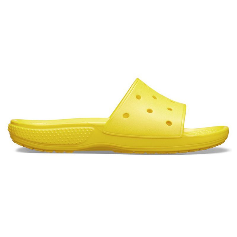 Dép Quai Ngang Thời Trang Unisex Crocs FW Classic Slide Lemon 206121-7C1