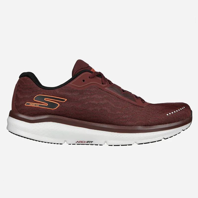 Giày Chạy Bộ Nam Skechers GO RUN RIDE 10 246045-BURG