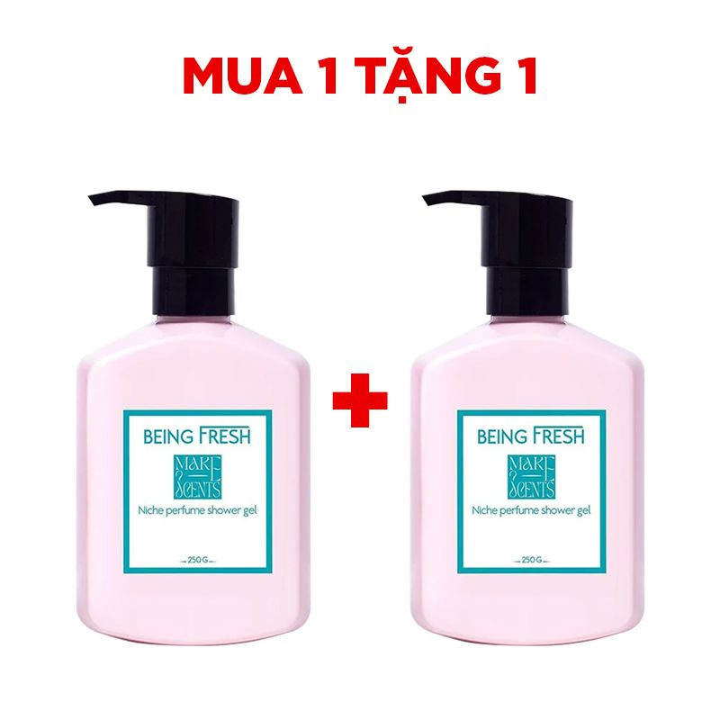 Sữa Tắm Nước Hoa Niche Make Scents Hương Xạ Hương Hoang Dã - Wanna Rebel 250Gr