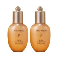 (HSD: 11/2027) Combo 2 Sữa Dưỡng Ẩm Da The Whoo Gongjinhyang Firming Emulsion 20mlx2 (Hàng tách set)