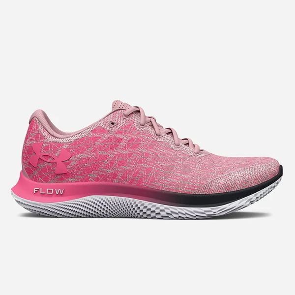 Giày Chạy Bộ Nữ Under Armour Fw Flow Velociti Wind 2 Running Cushioned W Prime Pink/Pi 3024911-601
