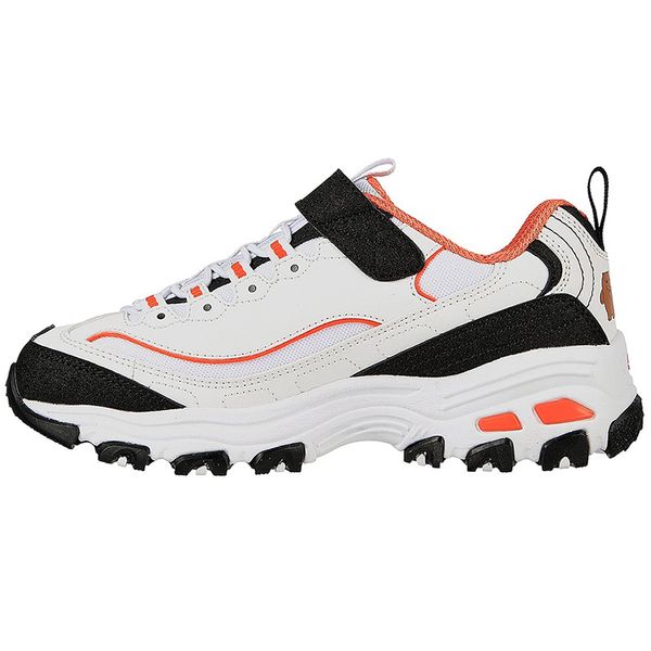 Giày Thời Trang Bé Gái Skechers D'LITES 317007L-BKW